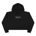 Wildly Ambitious Crop Hoodie