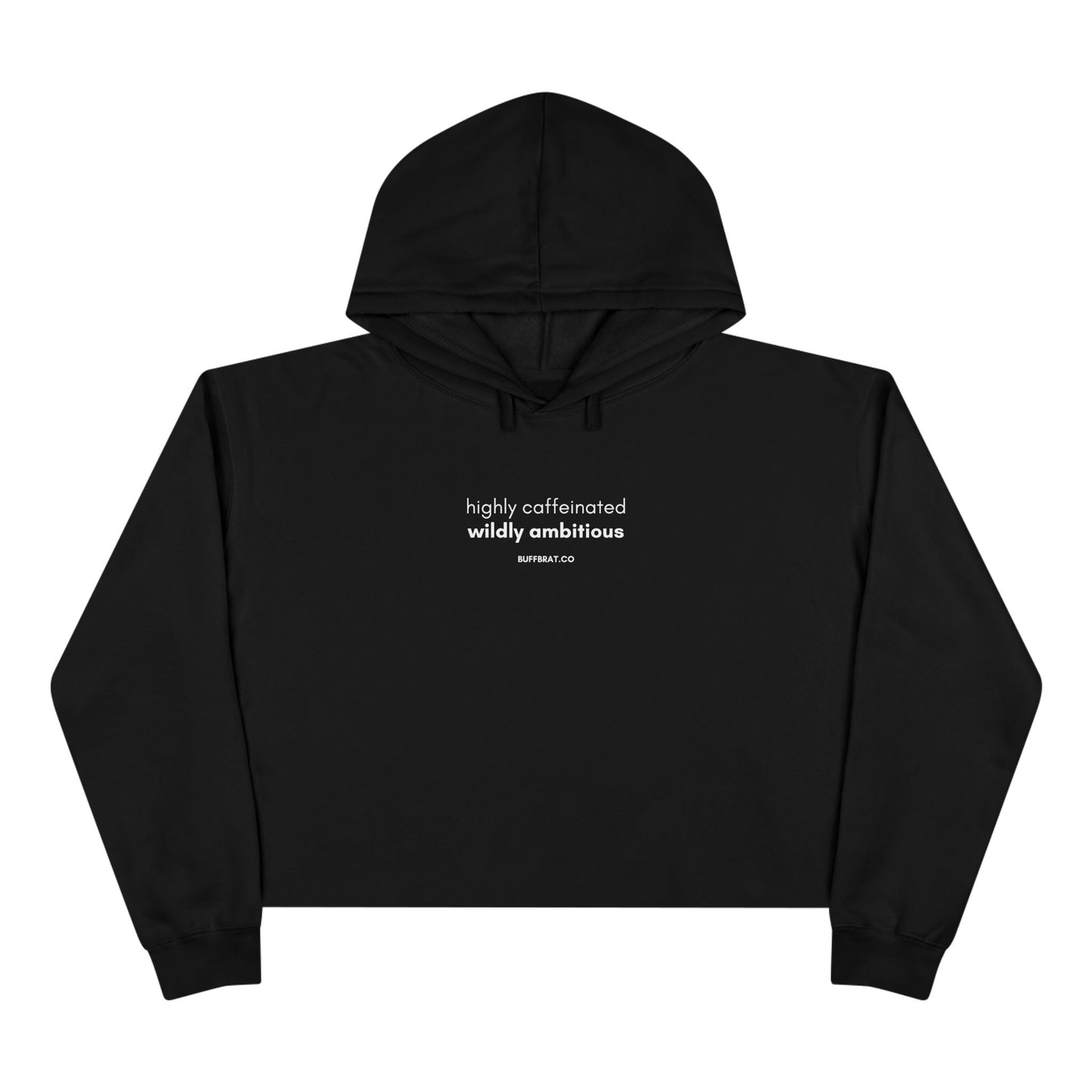 Wildly Ambitious Crop Hoodie