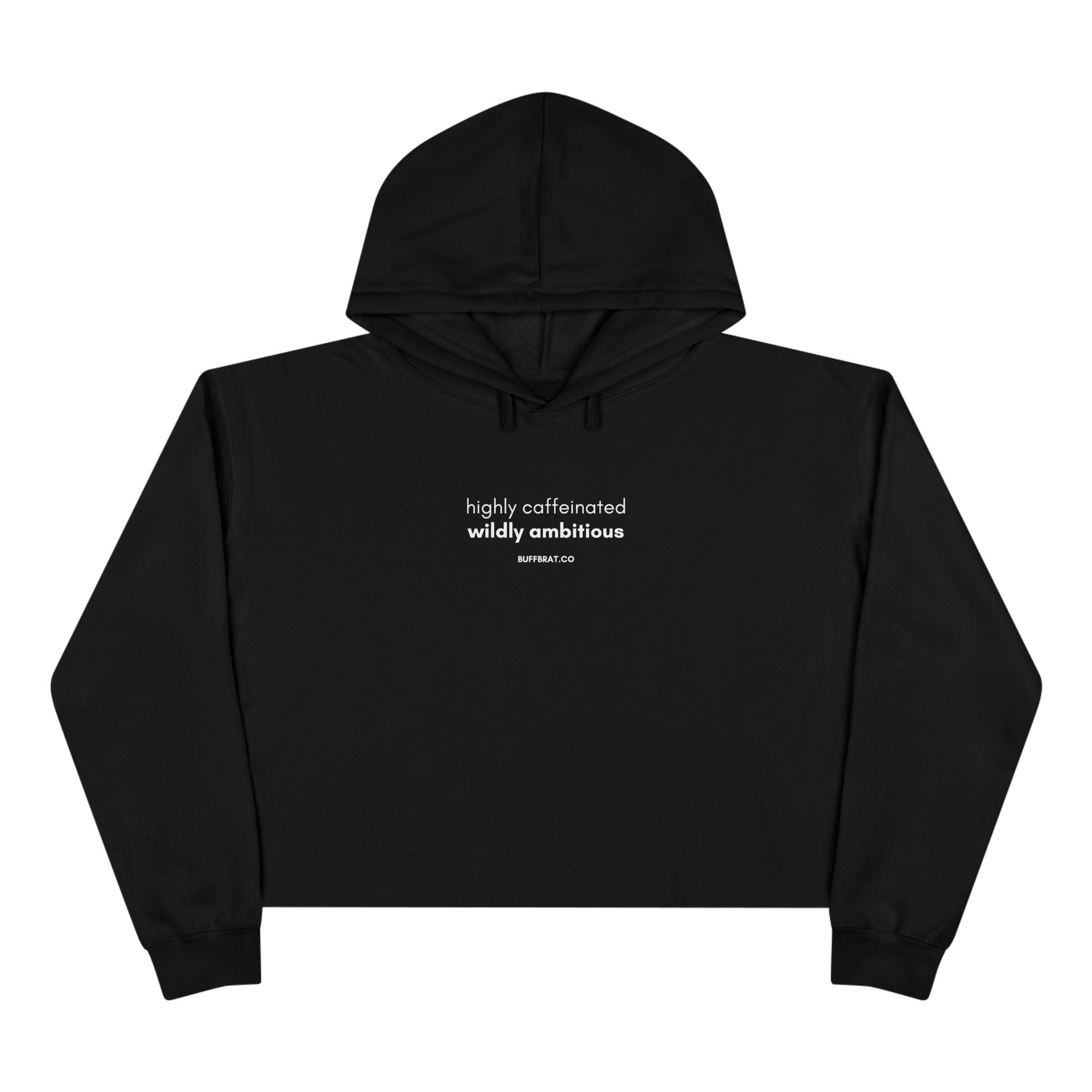 Wildly Ambitious Crop Hoodie