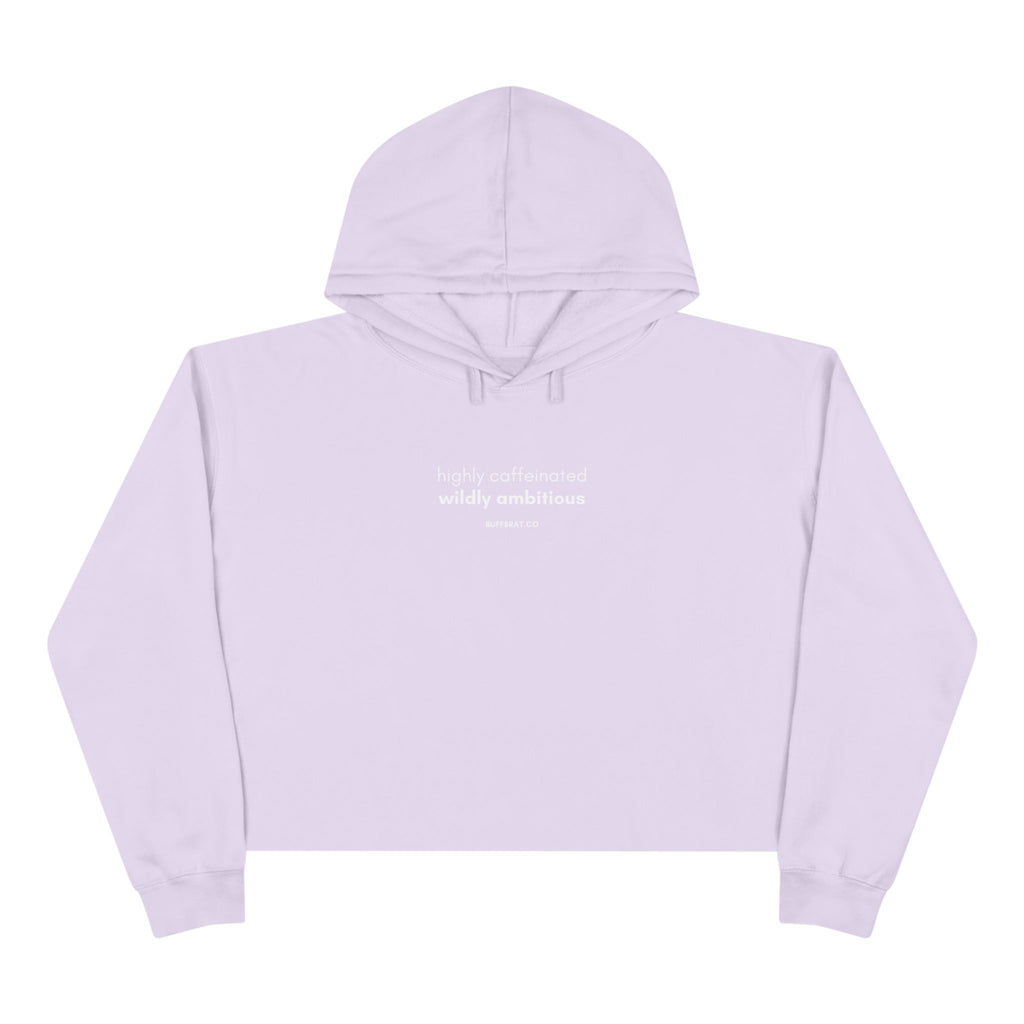 Wildly Ambitious Crop Hoodie