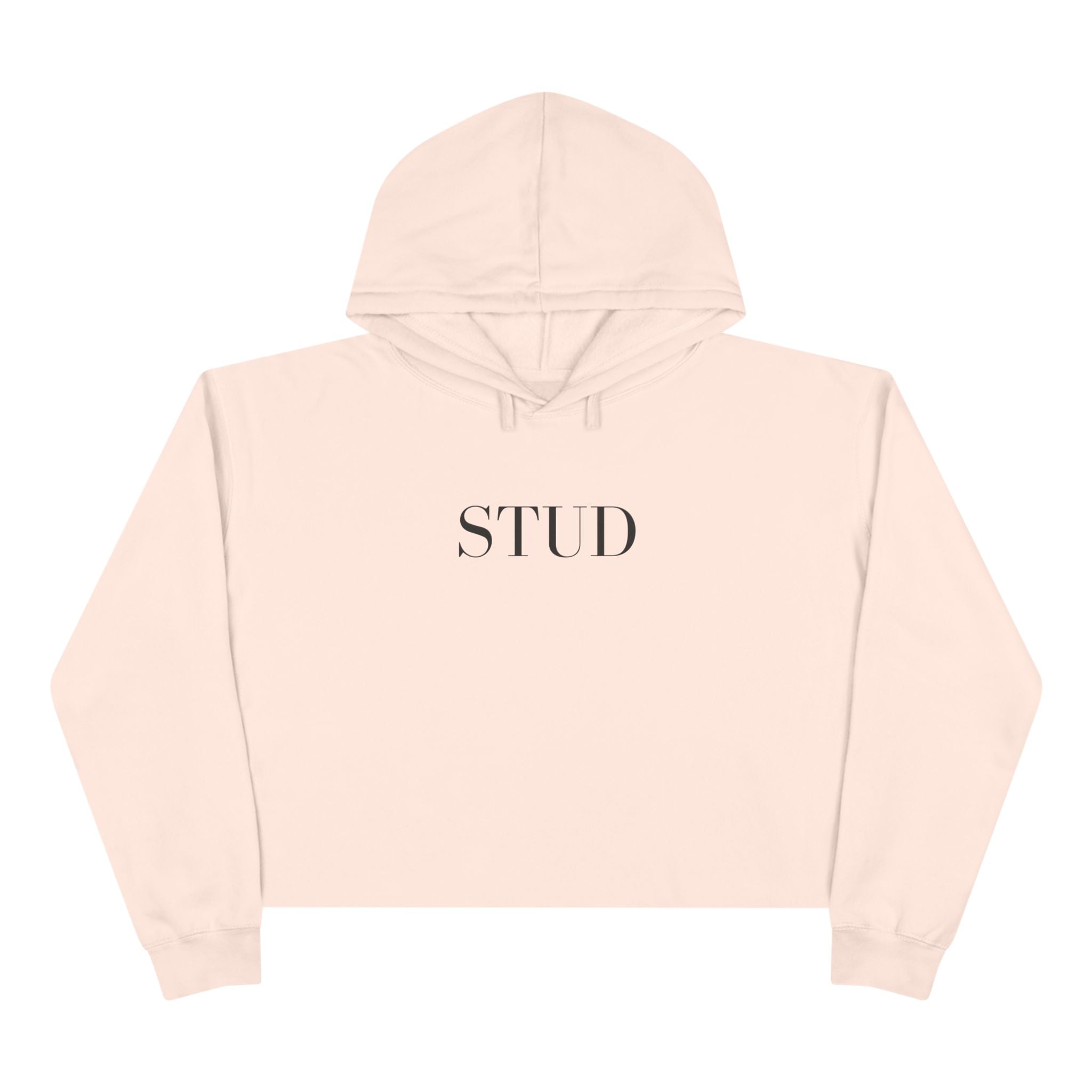 Stud Crop Hoodie